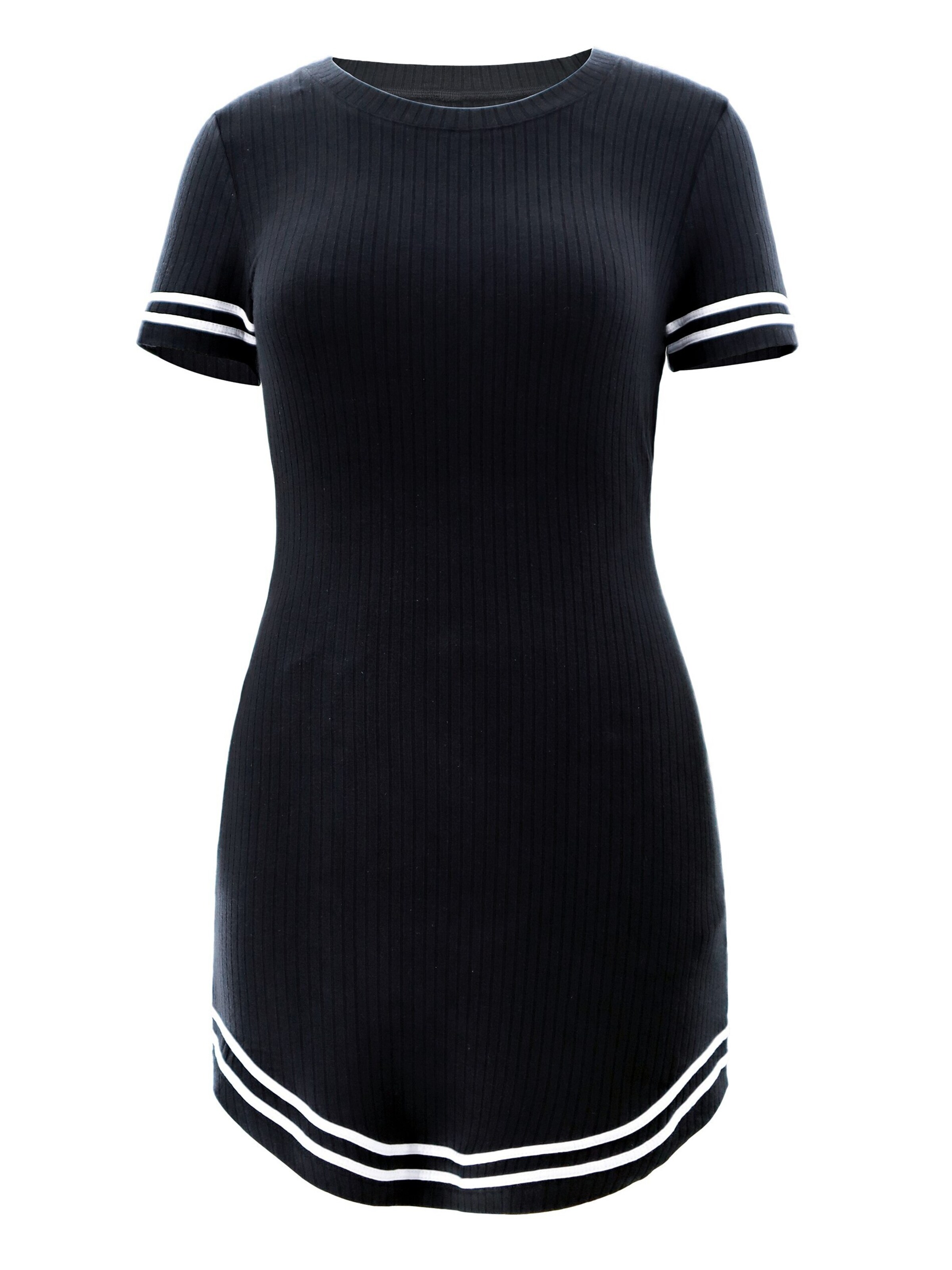 AIKI KEYLOOK Summer dress 'Firefly' in Black: front