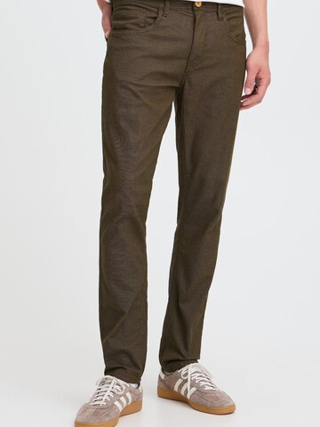 BLEND Slim fit Pants 'Edford' in Brown