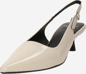 VAGABOND SHOEMAKERS - Zapatos destalonado 'LYKKE' en beige: frente