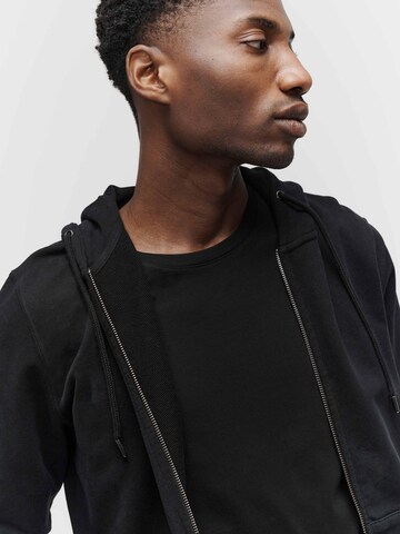 SANVT Sweat jacket 'The Zip Hoodie' in Black