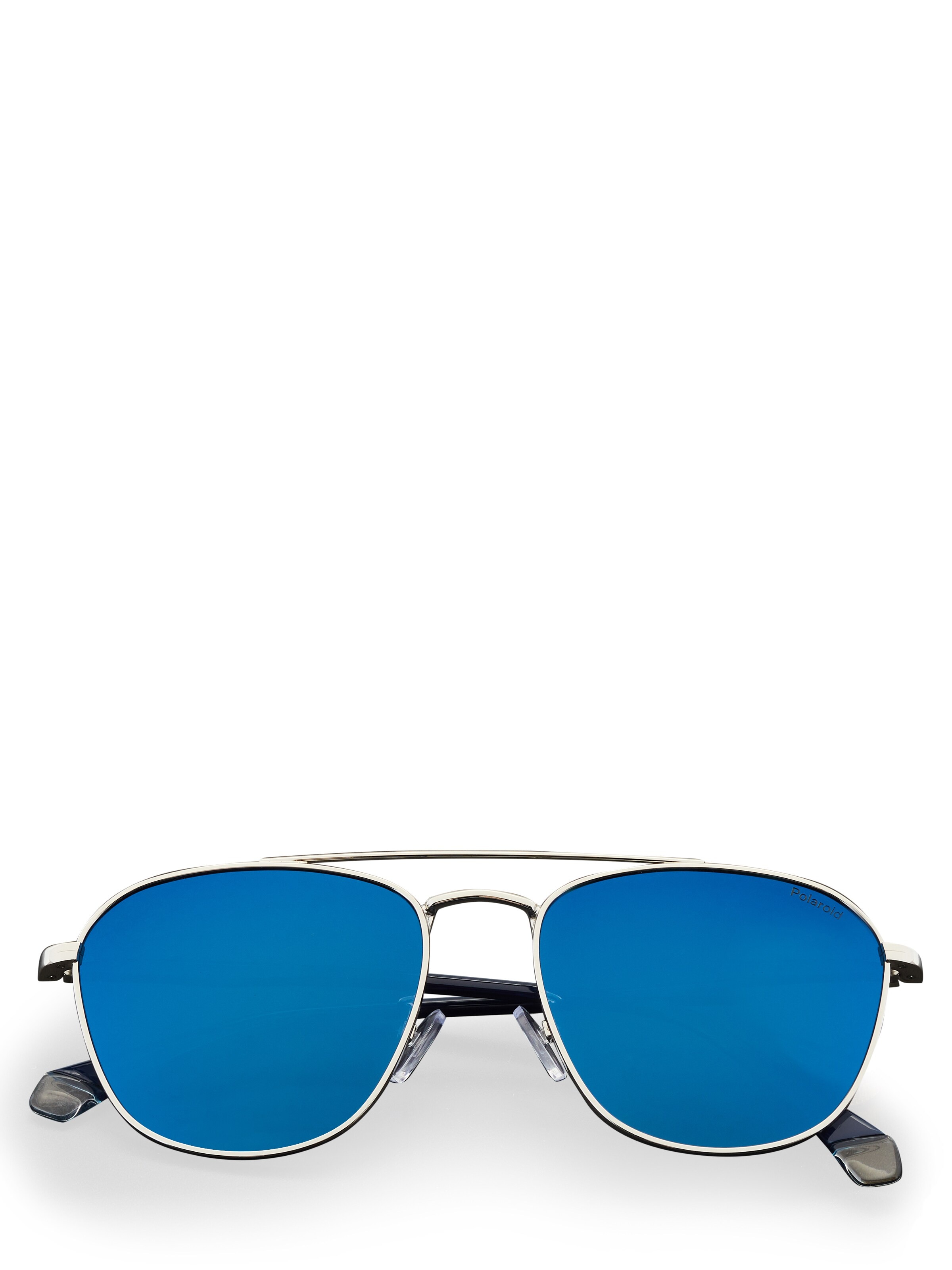 Lunettes de soleil Polaroid en argent
