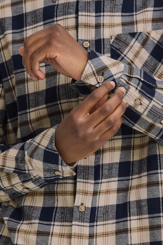 !Solid Regular fit Button Up Shirt 'SDSteve' in Blue