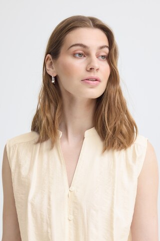 ICHI Blouse 'ELVIAS' in Beige