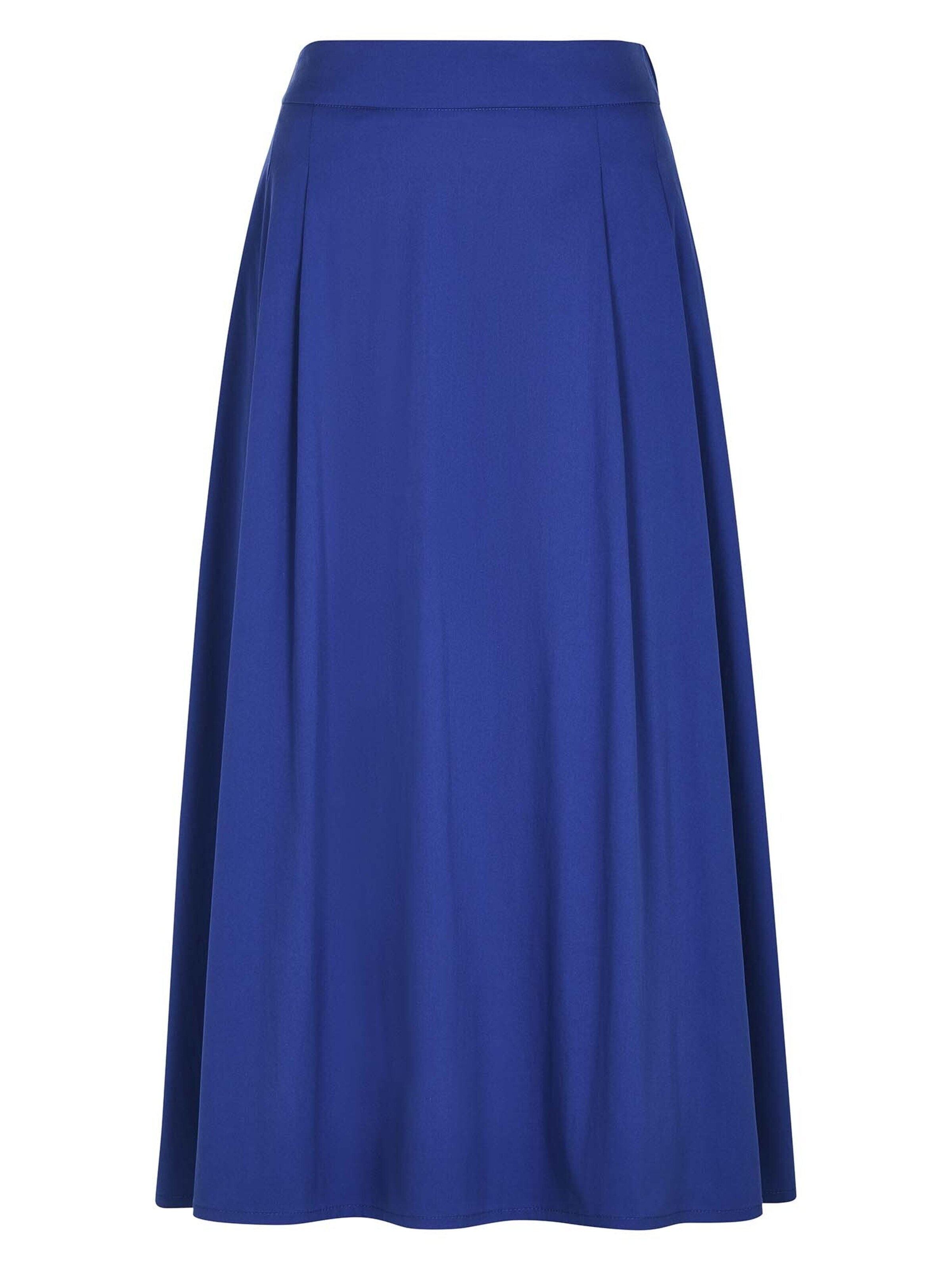 MADELEINE Rok in de kleur Royal blue/koningsblauw, Productweergave