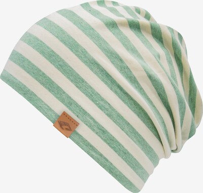 chillouts Beanie 'Cambridge' in Green / natural white, Item view