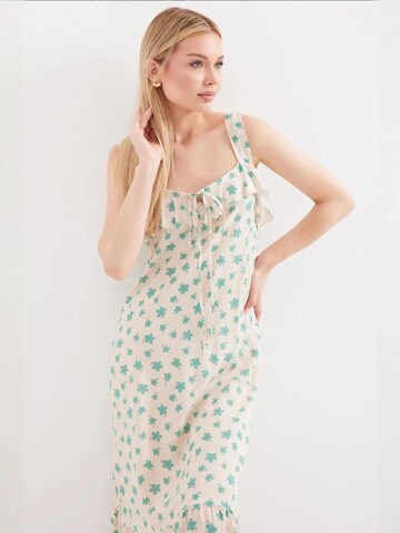 Bigdart Summer Dress in Green