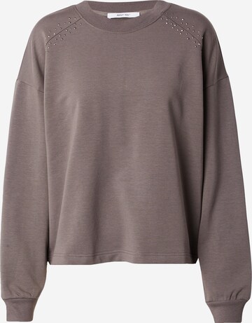 Sweat-shirt 'Mina' ABOUT YOU en gris : devant