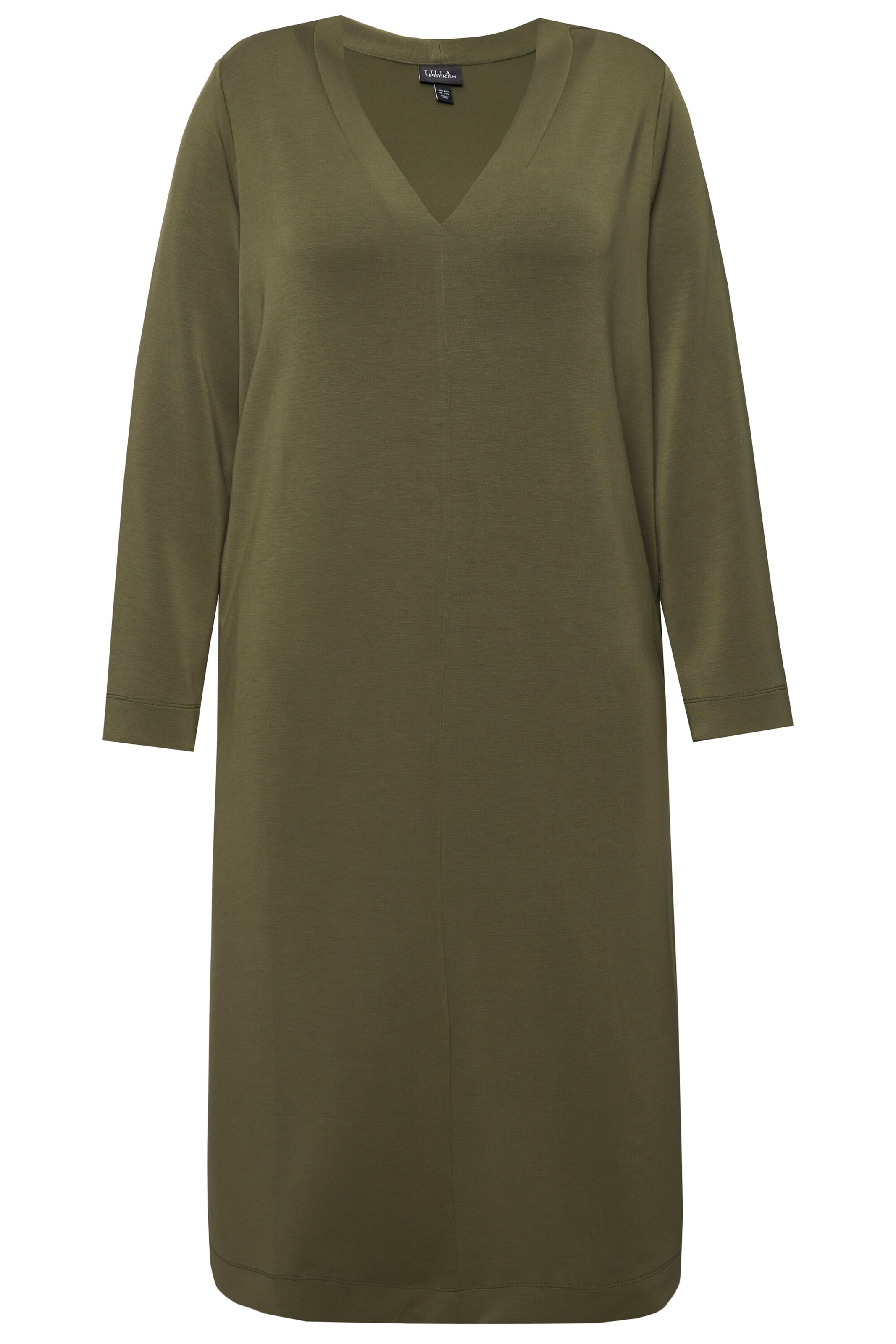 Ulla Popken Jurk in Groen: voorkant