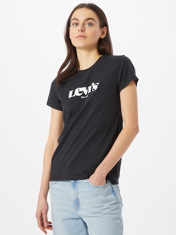 LEVI'S ® Särk 'The Perfect Tee', värv must: eest vaates