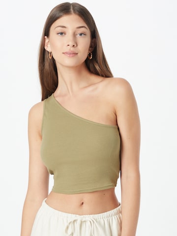 Urban Classics Top in Green: front