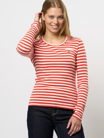 U.S. POLO ASSN. Shirts ' Chanett ' i rød: forside