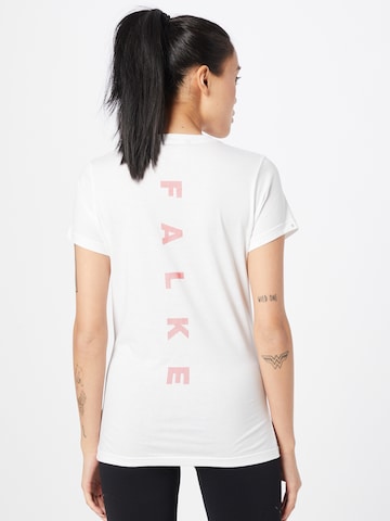 T-shirt fonctionnel FALKE en blanc