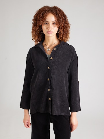 Hailys Bluse 'Ro44bina' i sort: forside