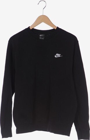 NIKE Sweater M in Schwarz: predná strana