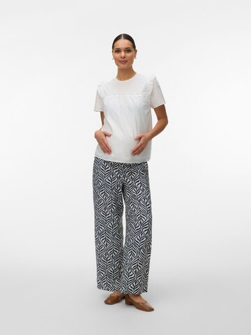 Vero Moda Maternity Wide leg Παντελόνι 'VMMJOSIE' σε μαύρο