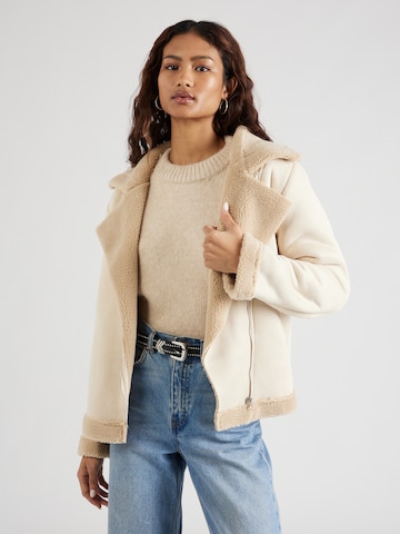 SISTERS POINT Between-Season Jacket 'DAYLA' in Beige: front