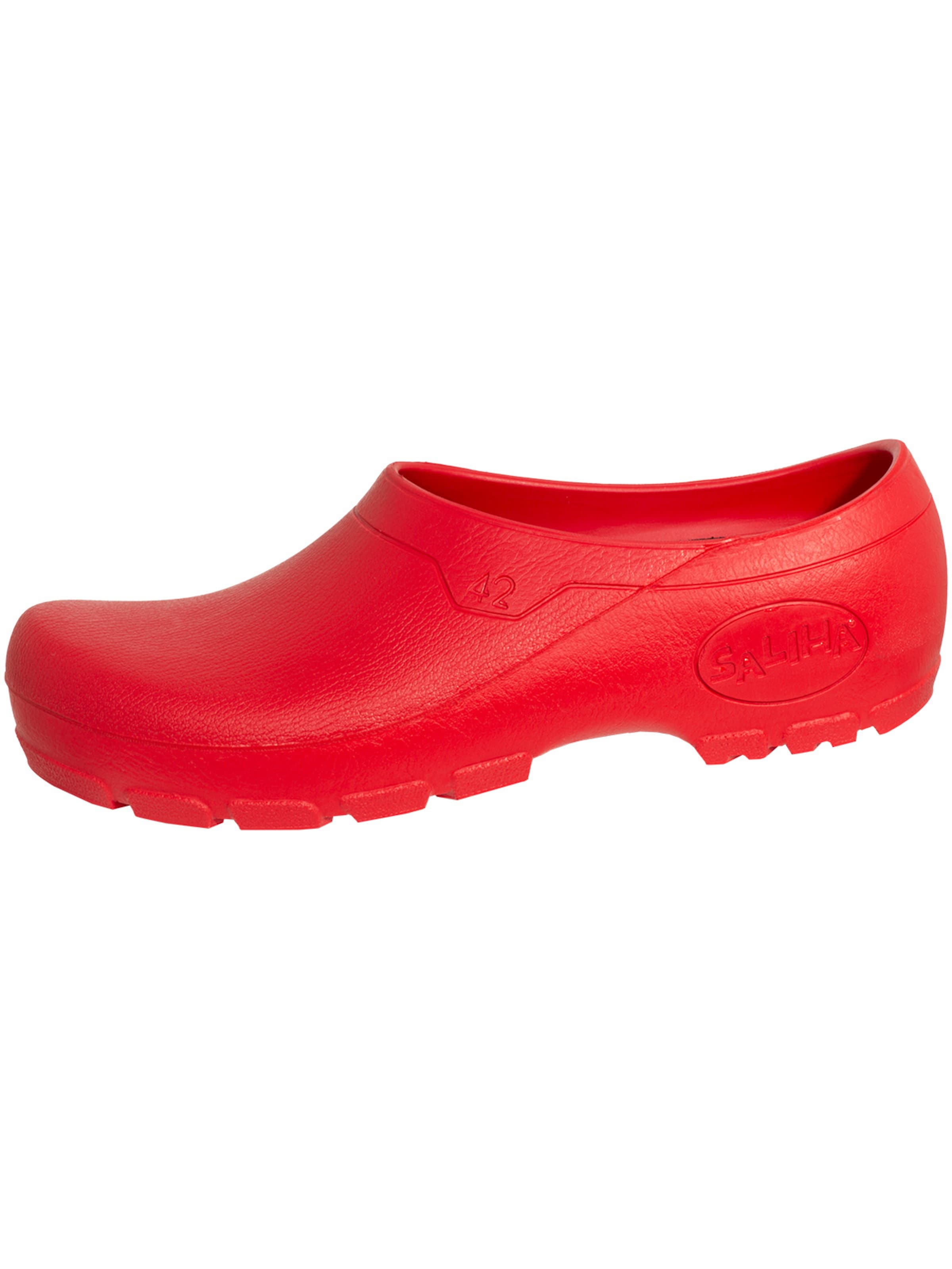 SALIHA Clogs in Red: front