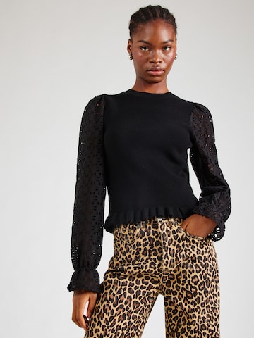 Pull-over YAS en noir : devant