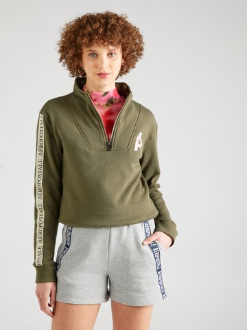 AÉROPOSTALE Sweatshirt in Grün: predná strana