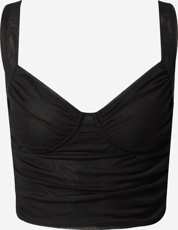 LeGer by Lena Gercke Top 'Carina' in Black: front