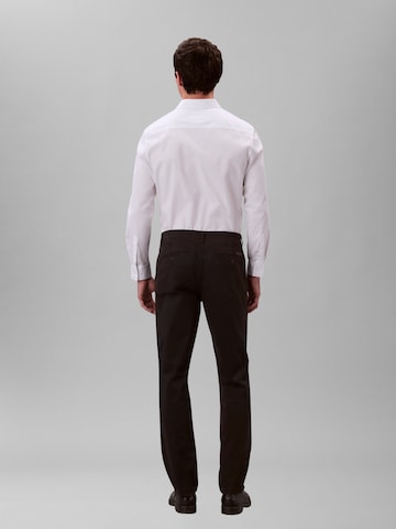 Calvin Klein Jeans Slimfit Lærredsbukser i sort