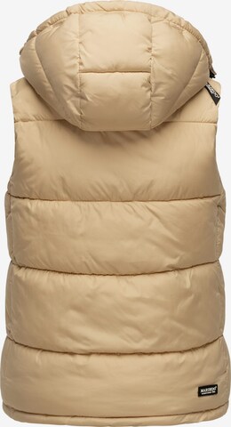 MARIKOO Bodywarmer 'Eisflöckchen' in Beige