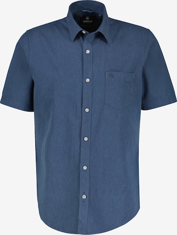 LERROS Button Up Shirt in Blue: front