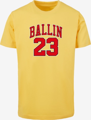 Mister Tee Särk 'Ballin 23', värv kollane: eest vaates