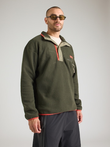 Pull-over de sport 'Helvetia II' COLUMBIA en vert : devant