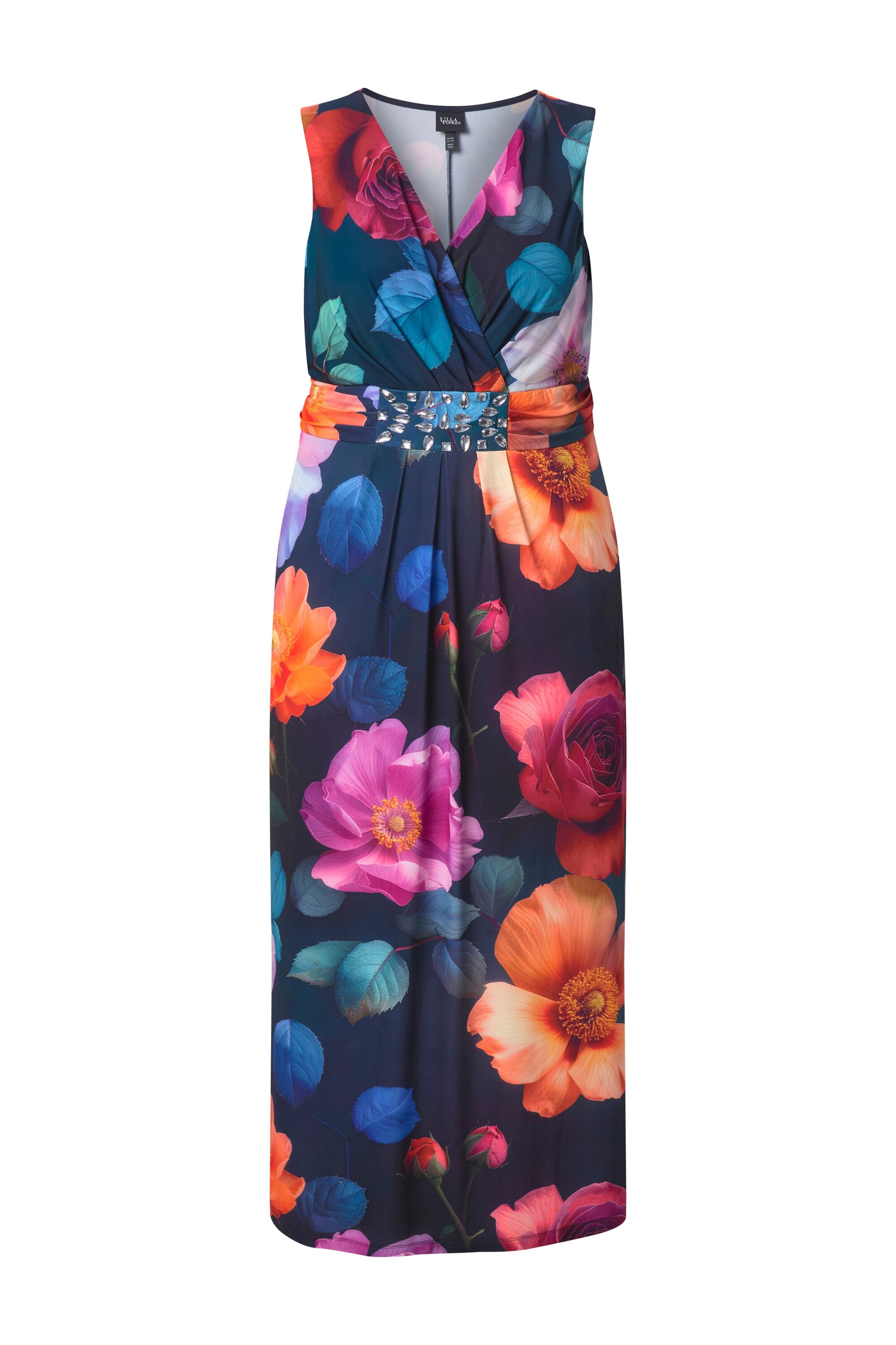 Ulla Popken Kleid in Mischfarben: Vorderseite