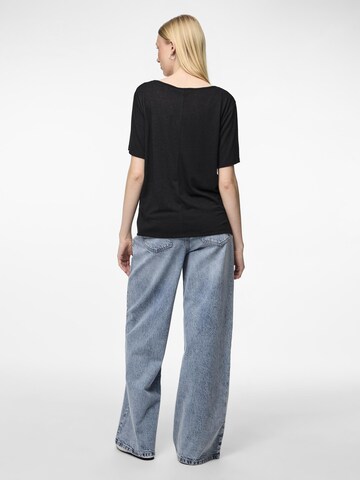 PIECES Shirt 'SYLVIE' in Schwarz
