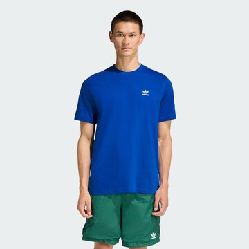 ADIDAS ORIGINALS Shirt 'Trefoil Essentials' in Blau: Vorderseite