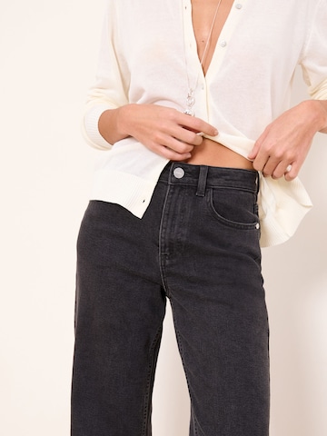 Lipsy Wide leg Jeans in Zwart