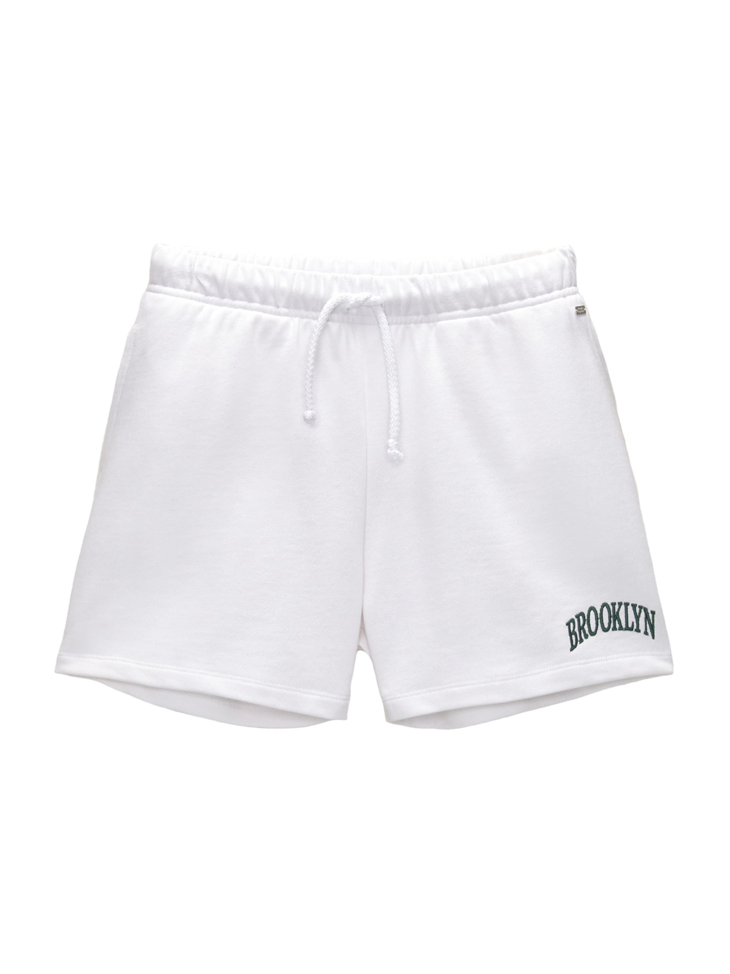 Pull&Bear Regular Housut värissä valkoinen: etupuoli