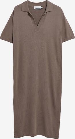 ARMEDANGELS Gebreide jurk in Bruin: voorkant