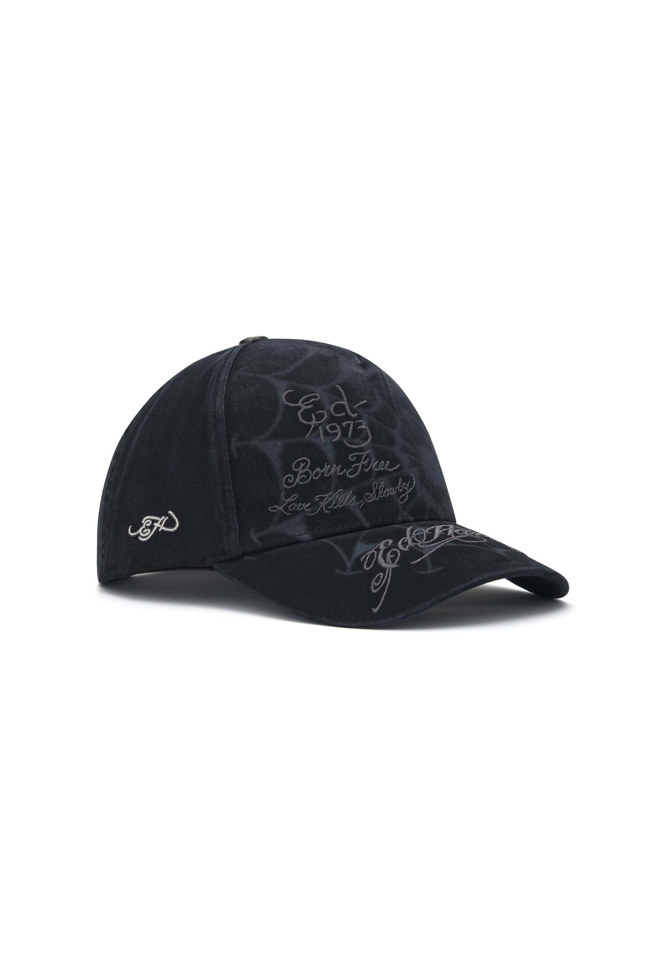 Ed Hardy Шапка с козирка в черно