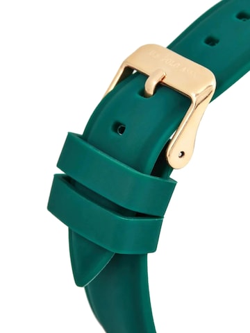 U.S. POLO ASSN. - Reloj analógico 'Destiny' en verde