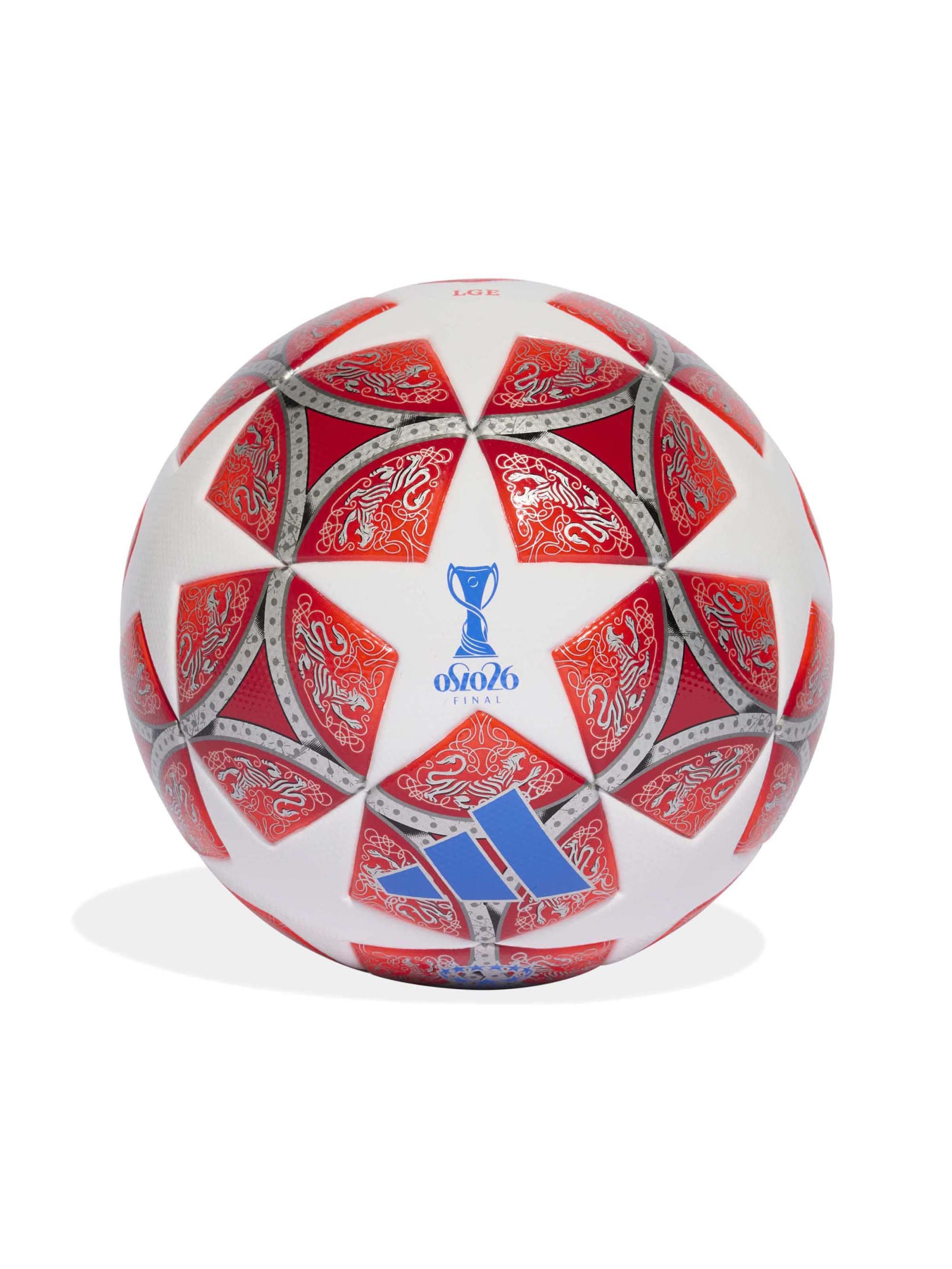 Balle 'UEFA Champions League 25/26' ADIDAS PERFORMANCE en rouge : devant