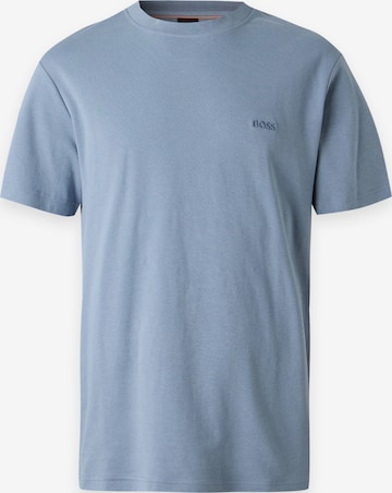 BOSS - Camiseta en azul: frente