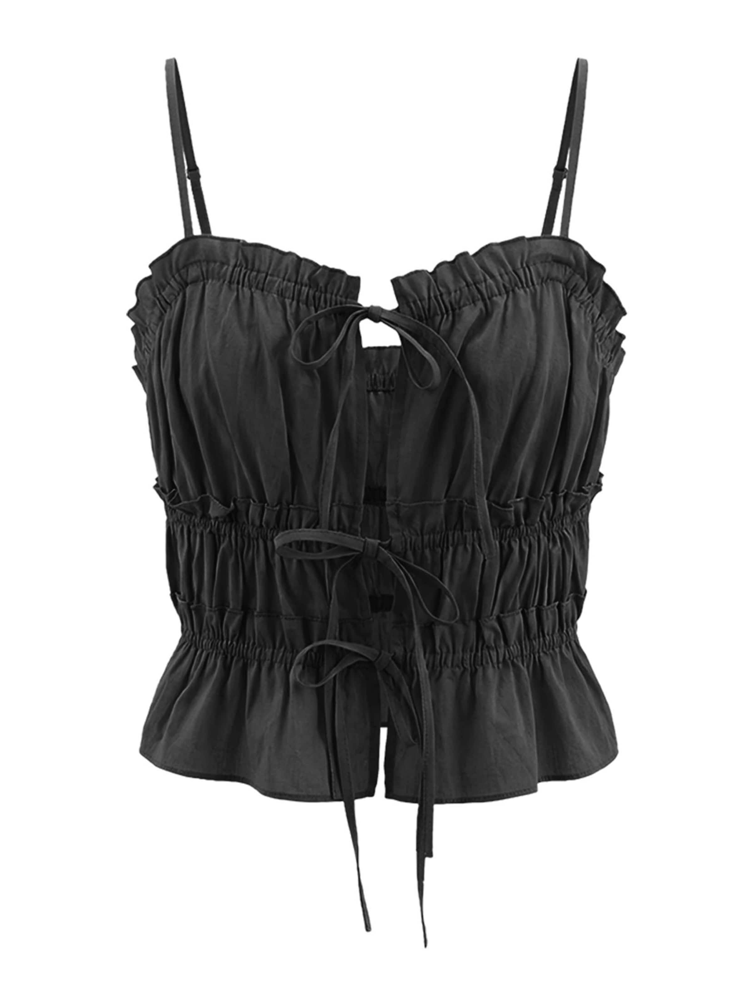 Imily Bela Топ 'Camisole' в черно: отпред