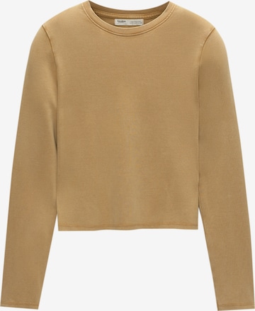 Pull&Bear Shirt in Gelb: Vorderseite