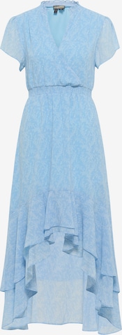 DreiMaster Vintage Jurk in Blauw: voorkant