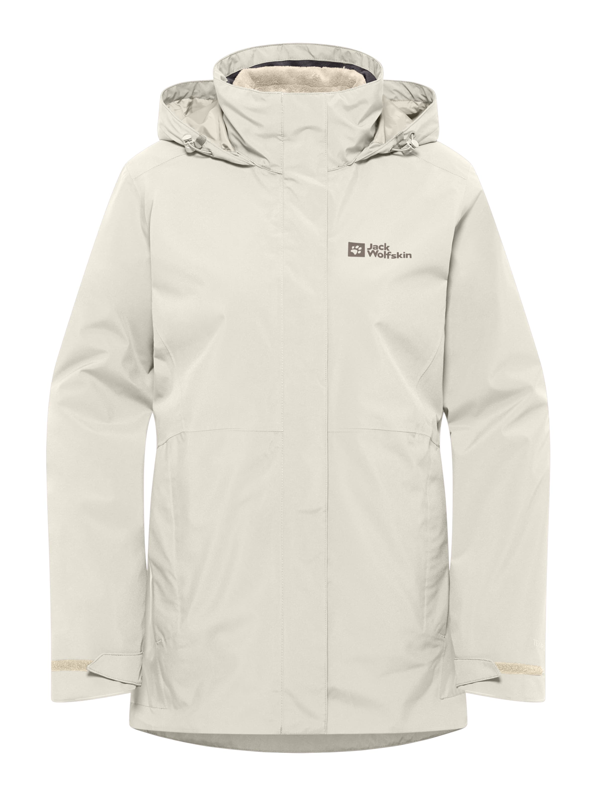 Veste outdoor 'ROTWAND' JACK WOLFSKIN en gris : devant