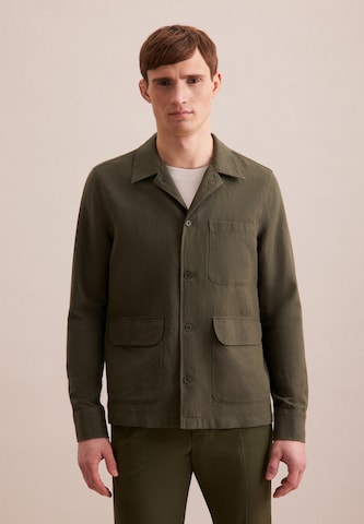 Veste mi-saison SEIDENSTICKER en vert : devant