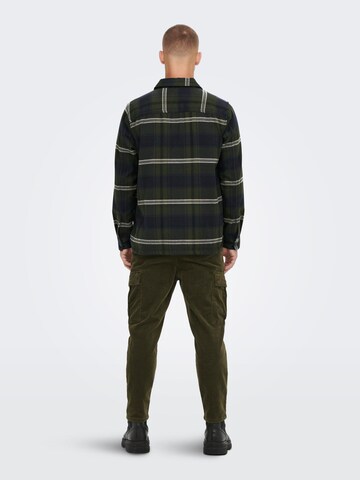 Only & Sons - Ajuste confortable Camisa en verde