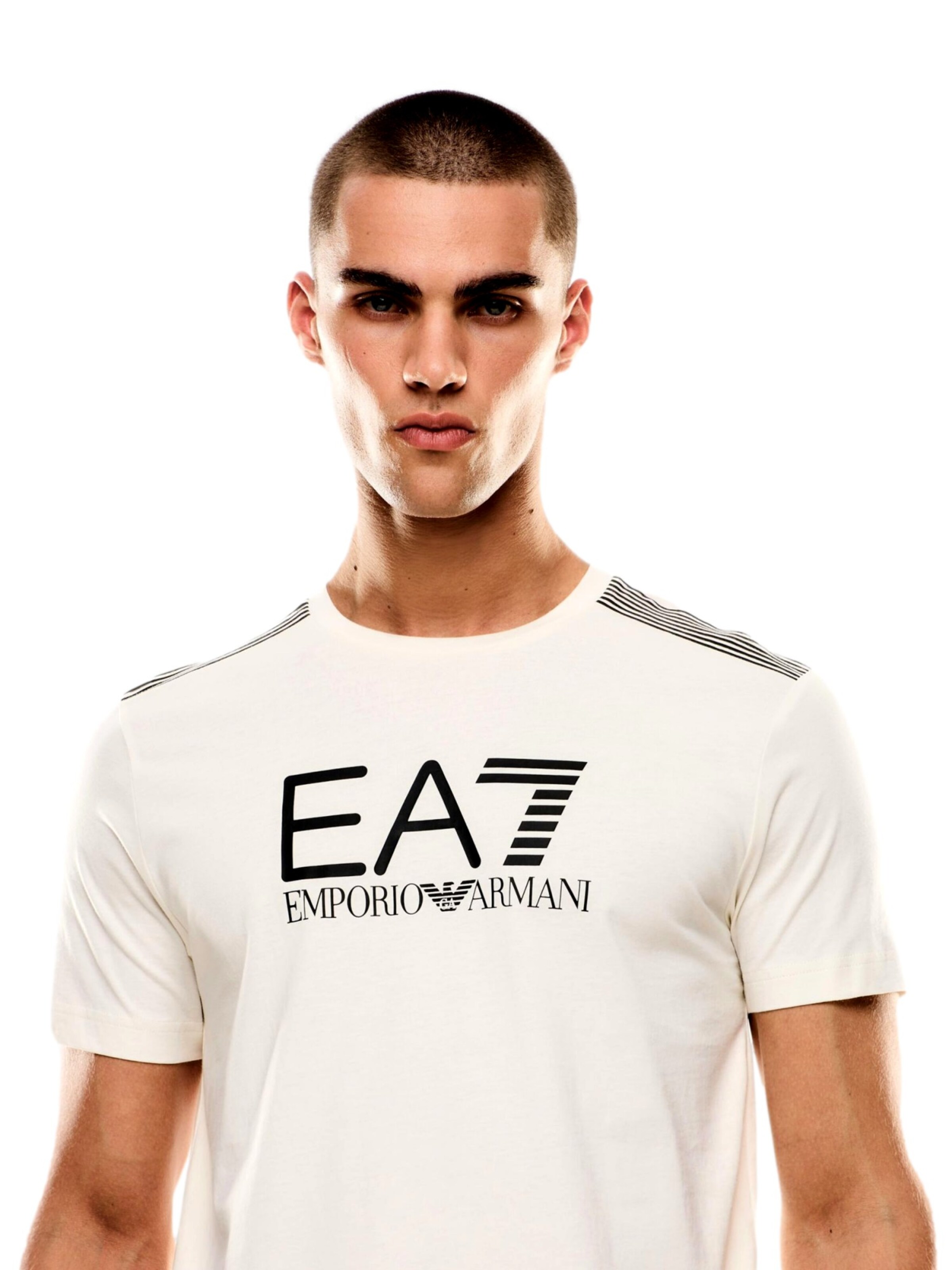 T-Shirt EA7 Emporio Armani en blanc