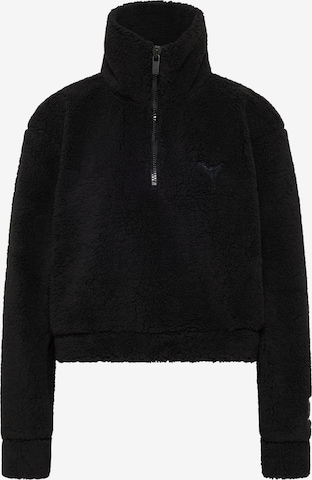 Carlo Colucci Sweatshirt in Zwart: voorkant