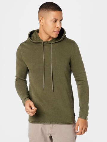 Sweat-shirt 'Garson' Only & Sons en vert : devant