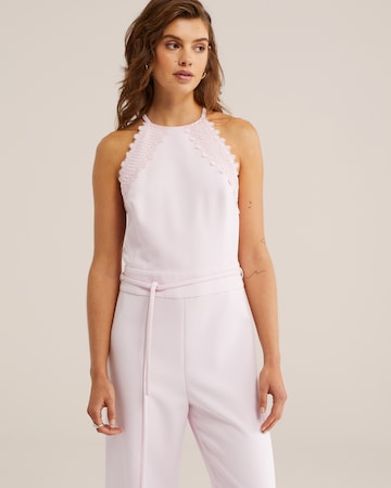 WE Fashion Kombinezon | roza barva