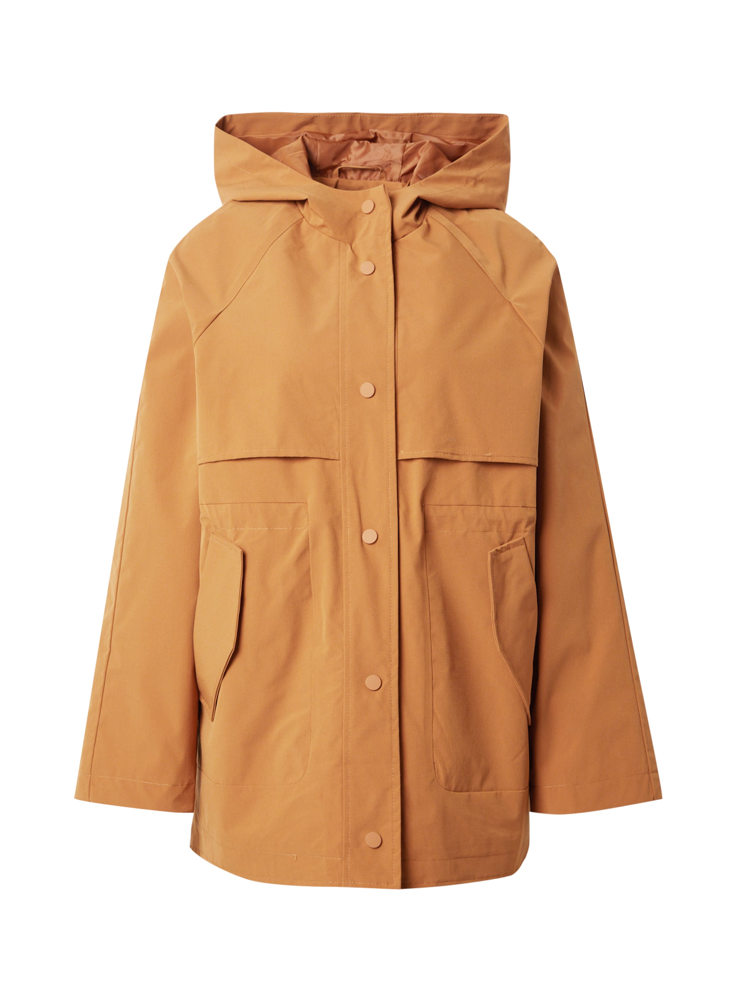 ONLY Φθινοπωρινό και ανοιξιάτικο μπουφάν 'BLUE' σε καφέ: μπροστά